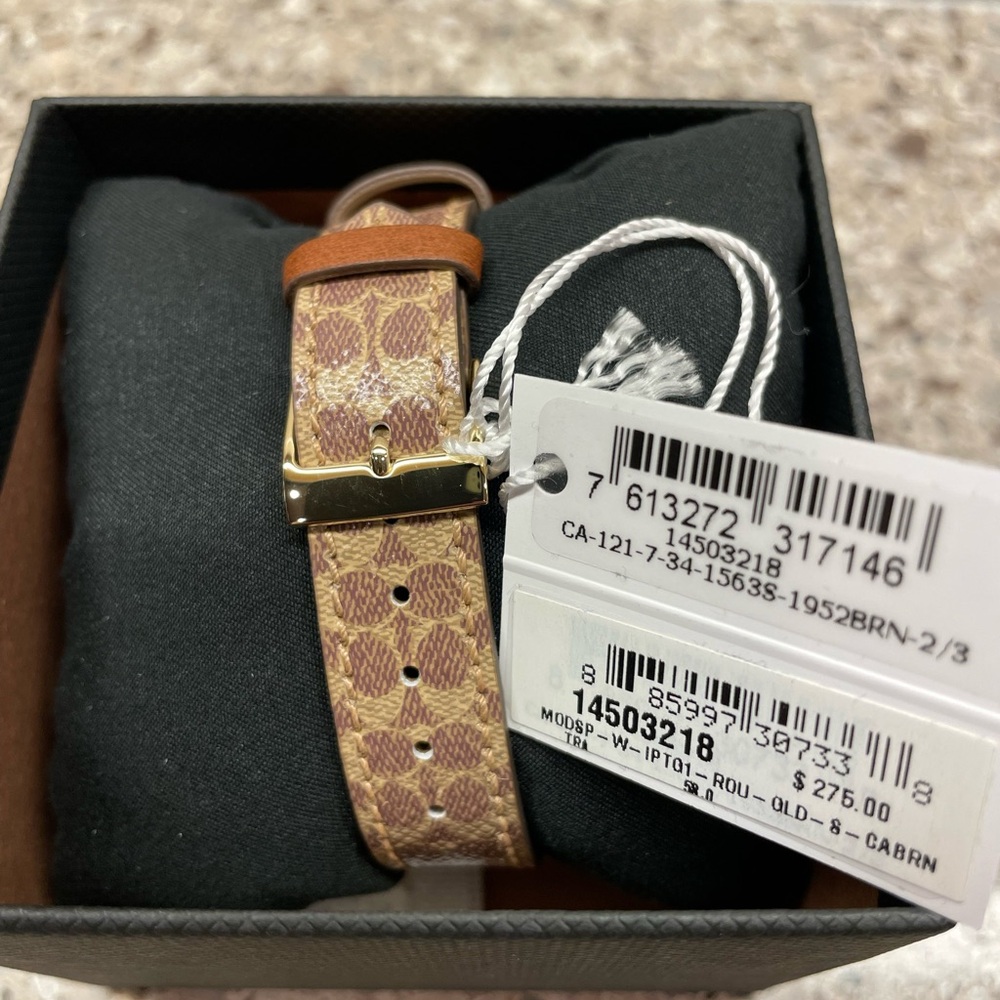 NWT COACH Bundle - Necklace & Watch - Picture 5 of 5